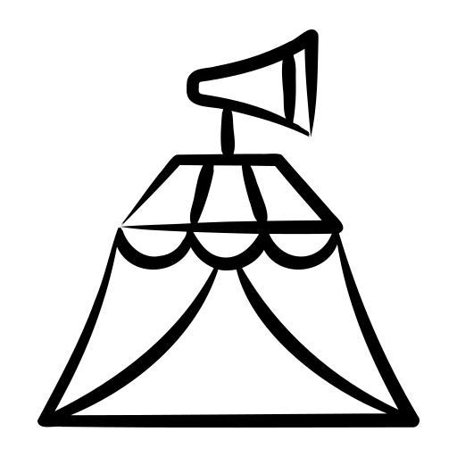 Zelt-Icon